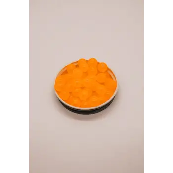 Bounty Tackle Acrylic Bead 8mm Sunburst Orange