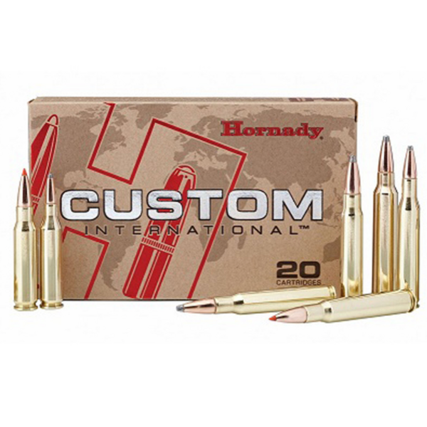 Hornady Custom International 30-06 220gr RN Interlock Ammunition Box of 20 (Reg $64.99)