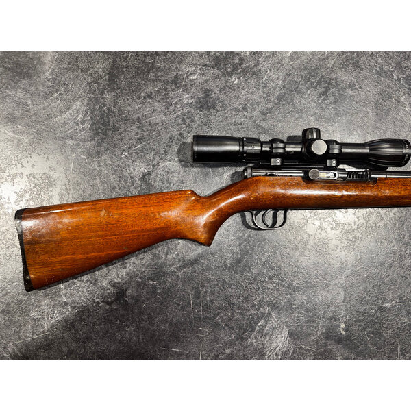 Sporting Arms Sportomatic 87A 22 LR Semi Auto w/BSA 3-9 Scope