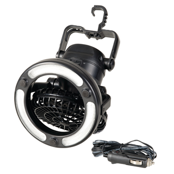 Clam Fan/LED Light Combo Large