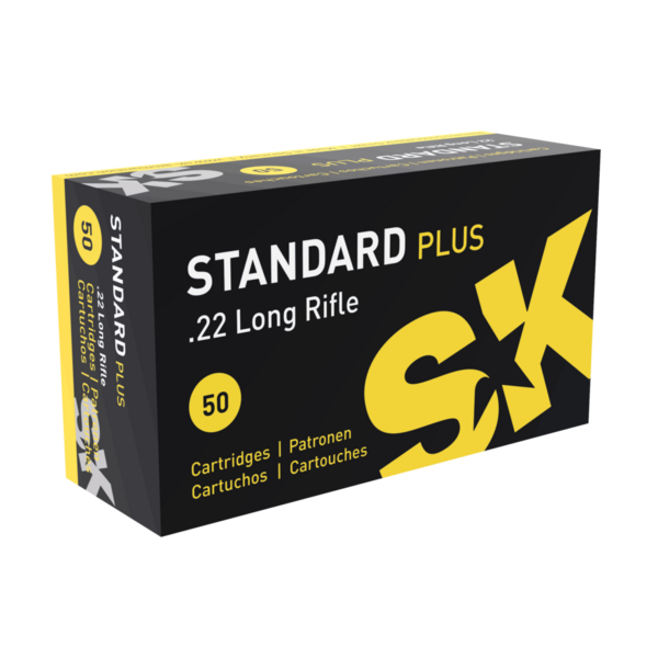 SK Standard Plus 22 LR 40gr LRN 1073 FPS Ammunition Brick of 500