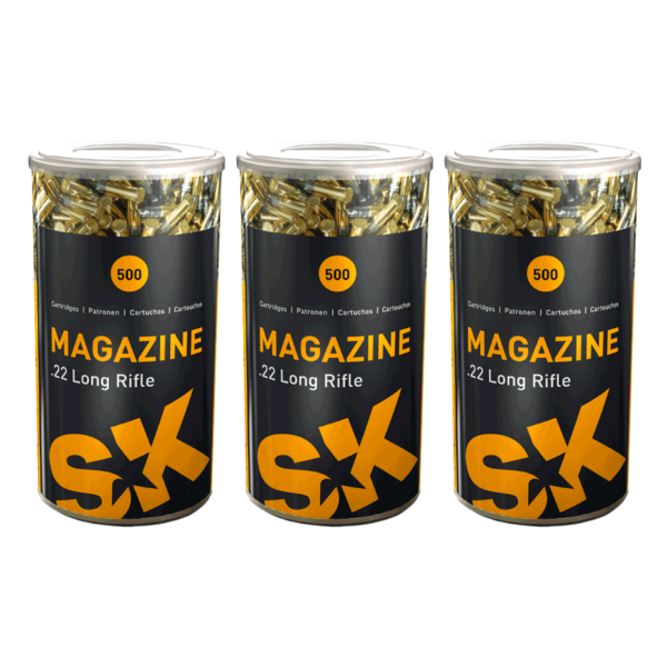 SK SK Magazine 22 LR Target  Ammunition Box of 500