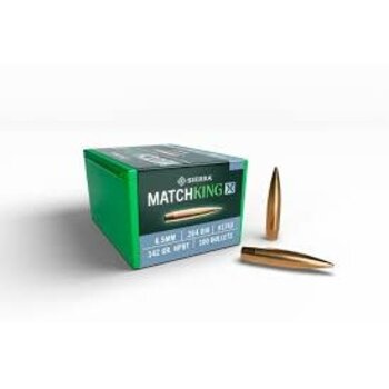 Sierra Matchking X 6.5mm .264 142gr HPBT 100-box