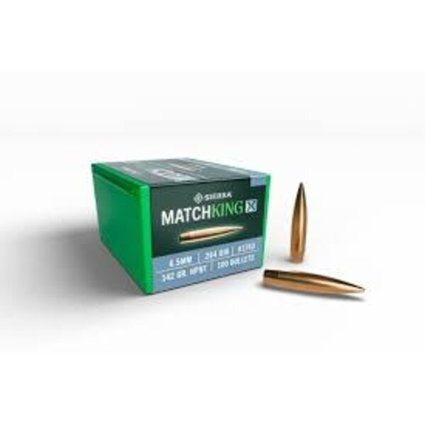 Sierra Matchking X 6.5mm .264 142gr HPBT 100-box