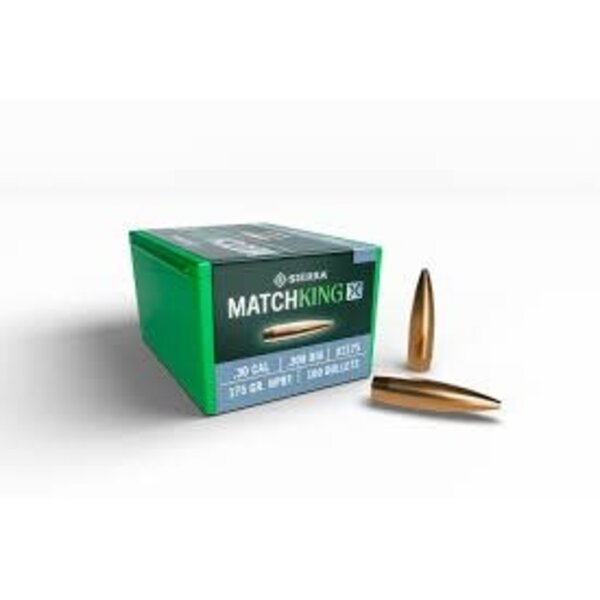 Matchking X 30cal .308Dia .175 gr HPBT 100-box