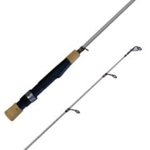 Streamside Predator Classic Short Handle Spinning Ice Rod. 28" M