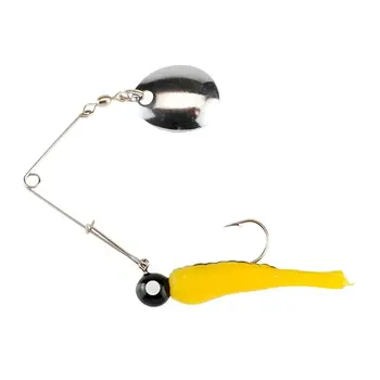 Johnson Beetle Spin 1/4oz Yellow Black Stripe