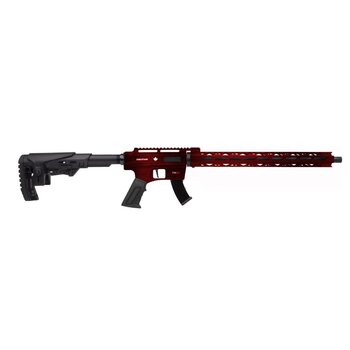 Derya Derya TM22 22LR Distressed Red Semi Auto Rifle 18" Threaded BBL & 2 Mags