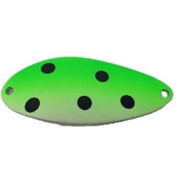 Acme Little Cleo Glo 3/4 oz Glo Green w/Black Dot