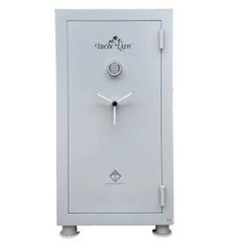 ATI IRON LADY MODEL L HOME SAFE 59"X32"X20"  ELECTRONIC PANEL DBL FIRELINER FP 1200 GREY