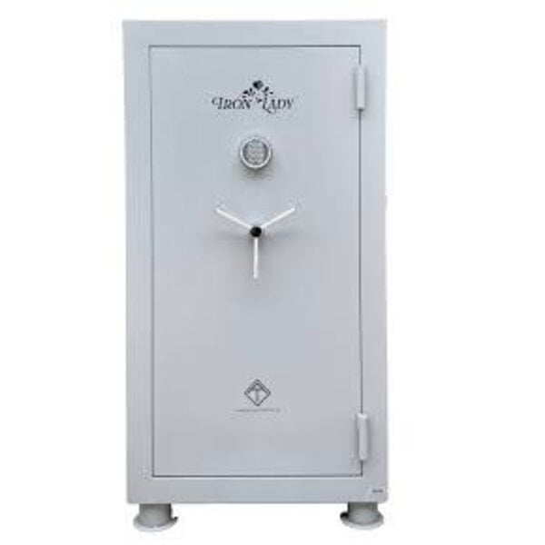 ATI IRON LADY MODEL L HOME SAFE 59"X32"X20"  ELECTRONIC PANEL DBL FIRELINER FP 1200 GREY