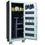 ATI IRON LADY MODEL L HOME SAFE 59"X32"X20"  ELECTRONIC PANEL DBL FIRELINER FP 1200 GREY