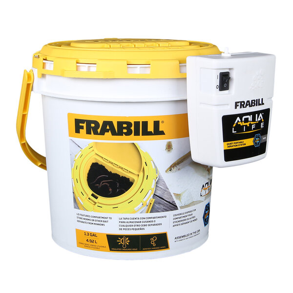 Frabill Dual Bait Bucket