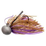 Keitech Tungsten Model II V2 Football Jig 1/4 oz Brown Purple