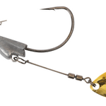 Owner Flashy Swimmer Colorado 8/0 3/8oz 2-pk Gold