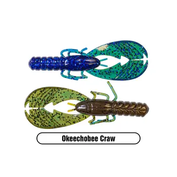 X Zone Muscle Back Craw 4" 7-pk