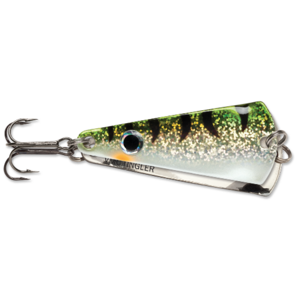 VMC Tingler Spoon 3/16oz Yellow Perch