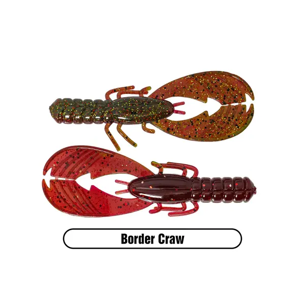 X Zone Muscle Back Craw 4" 7-pk