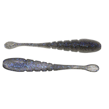 X Zone Finesse Slammer 3.25" Electric Shad 10-pk