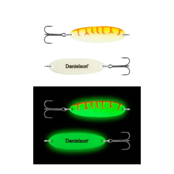Danielson Night Fight Renegade Super Glow Casting Spoon 1 oz