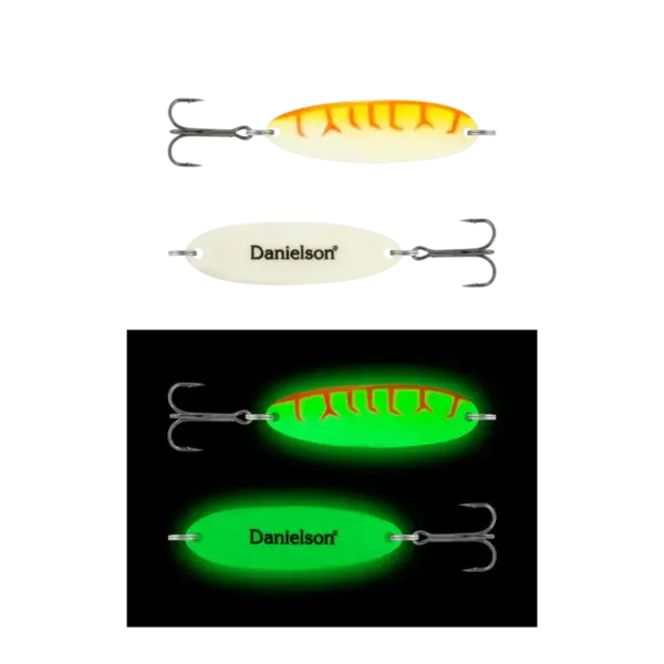 Danielson Night Fight Renegade Super Glow Casting Spoon 1/2 oz