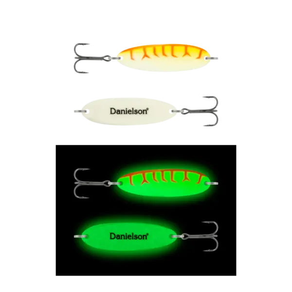 Danielson Night Fight Renegade Super Glow Casting Spoon 3/4oz