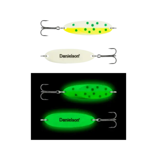 Danielson Night Fight Renegade Super Glow Casting Spoon 1 oz