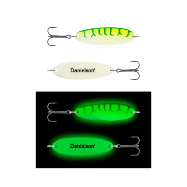 Danielson Night Fight Renegade Super Glow Casting Spoon 3/4oz