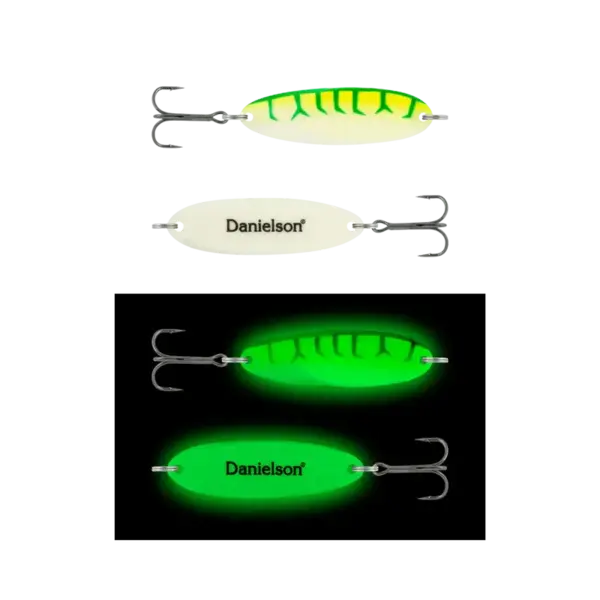 Danielson Night Fight Renegade Super Glow Casting Spoon 1 oz