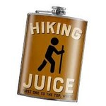 Luck Jack Trixie & Milo Flask Hiking Juice 8oz Stainless Steel
