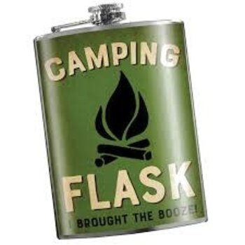Luck Jack Trixie & Milo Flask Clamping Flask 8oz Stainless Steel (Reg $43.99)