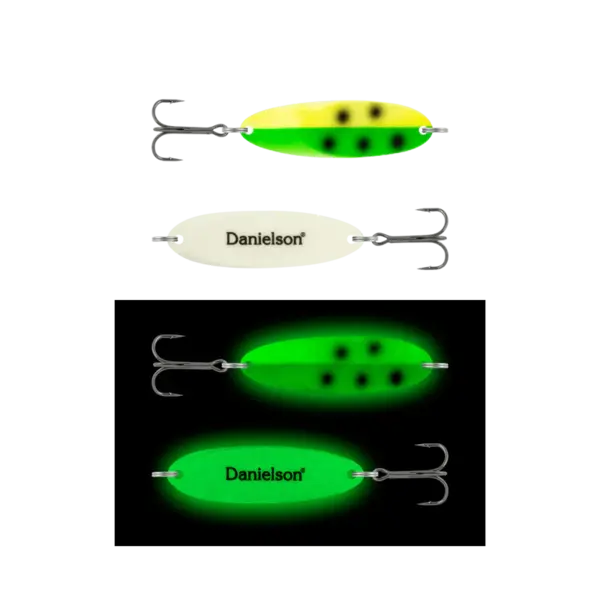 Danielson Night Fight Renegade Super Glow Casting Spoon 1 oz