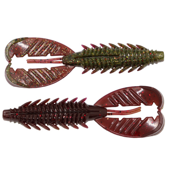 X Zone Adrenaline Craw 4.25" Border Craw 6-pk