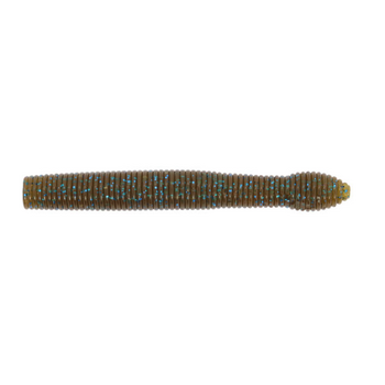 X Zone Ned Zone 3" Green Pumpkin Blue Flake 8-pk