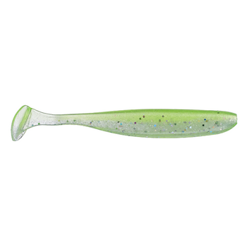Keitech Easy Shiner 4" Chartreuse Shad 7-pk