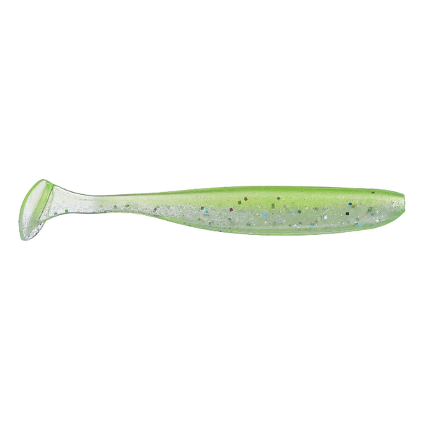 Keitech Easy Shiner 4" Chartreuse Shad 7-pk
