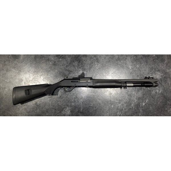 Benelli M4 Tactical 12ga 18.5" w/Standard Stock & Vortex Defender Red Dot