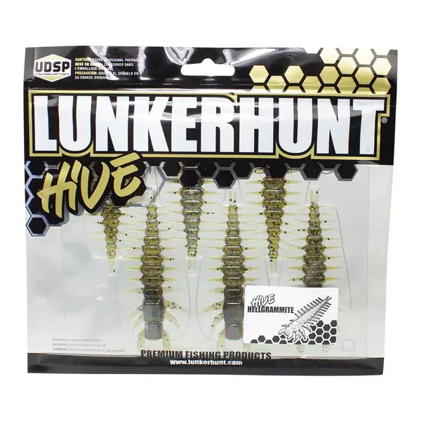 Lunkerhunt Hive Hellgrammite 3"