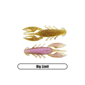 X Zone Stealth Finesse Series 2.5" Scented Stealth Craw. Big Limit