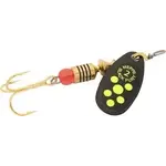 Mepps Black Fury Size 2 1/6oz Chartreuse Dot