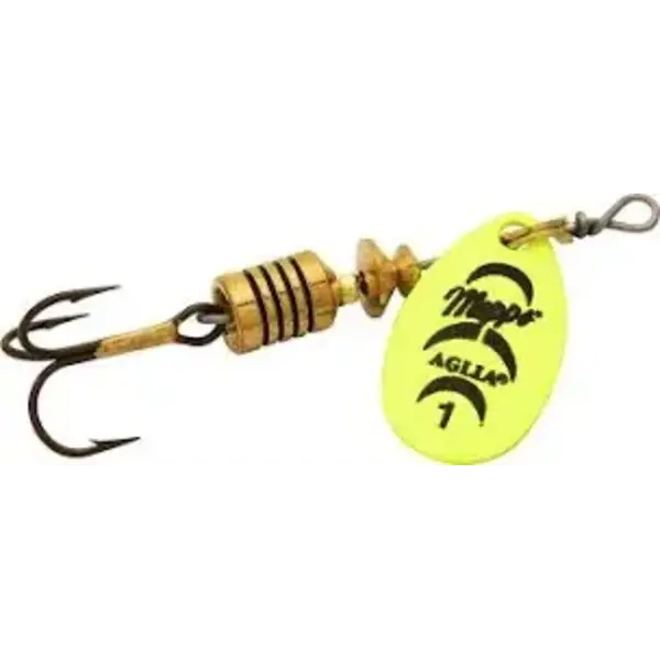 Mepps Aglia Size 1 1/8 Chartreuse