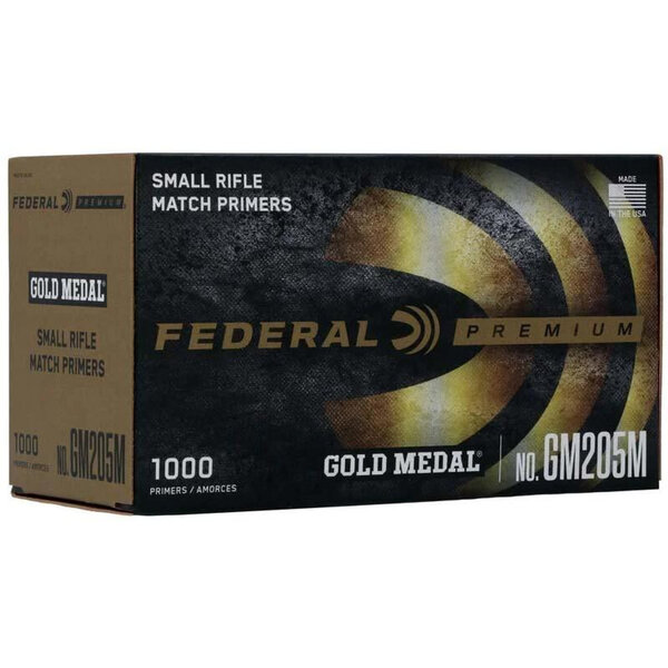 Federal GM205M Small Rifle Primers Match Per 1000