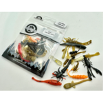 True North Bait Mini Panfish Pack - Natural (20 Pcs)