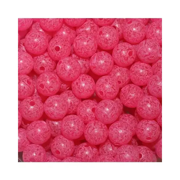 Troutbeads Mottledbeads 10mm Cerise Egg
