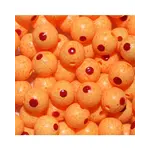 Troutbeads Blood Dot Egg 10mm Oregon Cheese