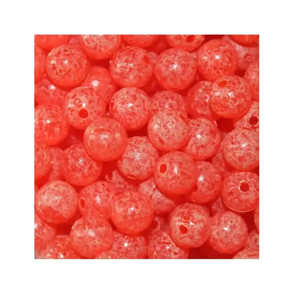 Troutbeads Mottledbeads 10mm Tangerine