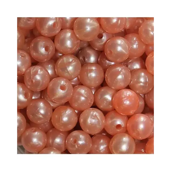 Troutbeads 8mm Peach Pearl
