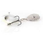 Savage Gear Fat Tail Spin 1/3oz White Glow