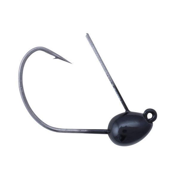 Berkley Fusion19 Weighted Wacky Jig 1/8oz Black 5-pk