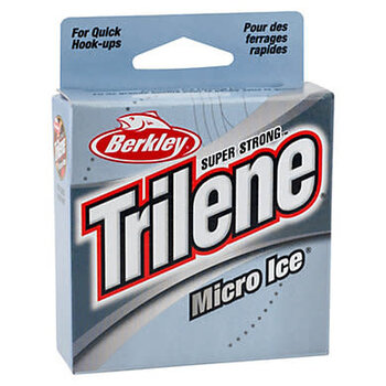 Trilene Micro Ice Mono. 3lb 110yd. Clear Steel